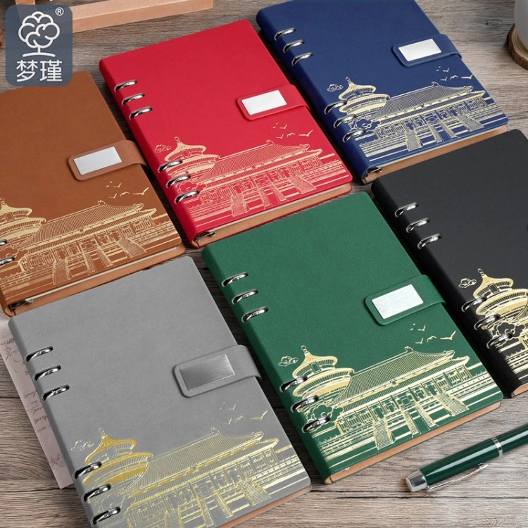 Loose-Leaf notebook for work product view 8